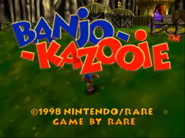 Banjo-Kazooie (Europe) (En,Fr,De) screen shot title